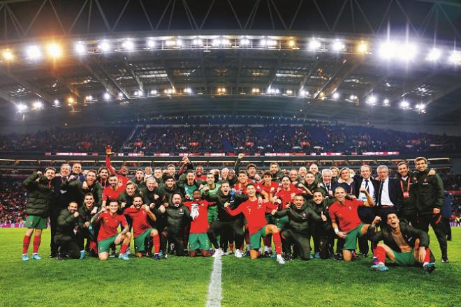 شمالی مقدونیہ کو شکست دے کر پرتگال کی ٹیم فیفا ورلڈ کپ ۲۰۲۲ءکیلئے کوالیفائی 