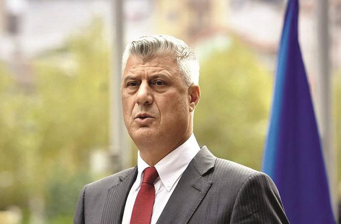 فرد جرم عائد ہونے پر کوسوو کے صدر ہاشم تاچی مستعفی
