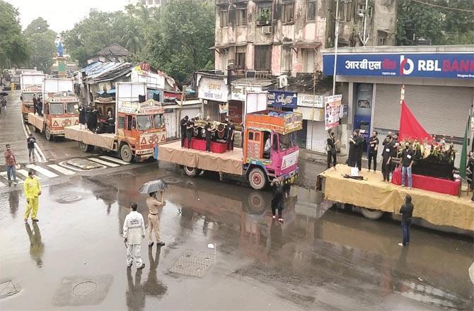 کورونا گائیڈ لائن کے  دائرےمیں جلوس عاشورہ کا اہتمام
