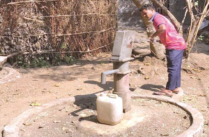 بھیونڈی : شہر سے ملحق قبائلی علاقوں میں پانی کی قلت ،لوگ  پانی کے حصول کیلئے دربدر بھٹکنے پرمجبور