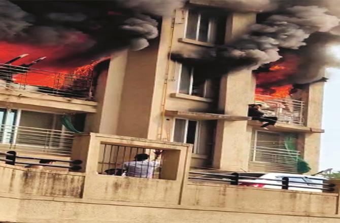  شہر کے دو مختلف علاقوں میں آتشزدگی کے واقعات،کل ۹؍ افراد زخمی