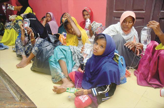روہنگیا مسلمانوں کی ایک اورکشتی ڈوب جانے کا خدشہ