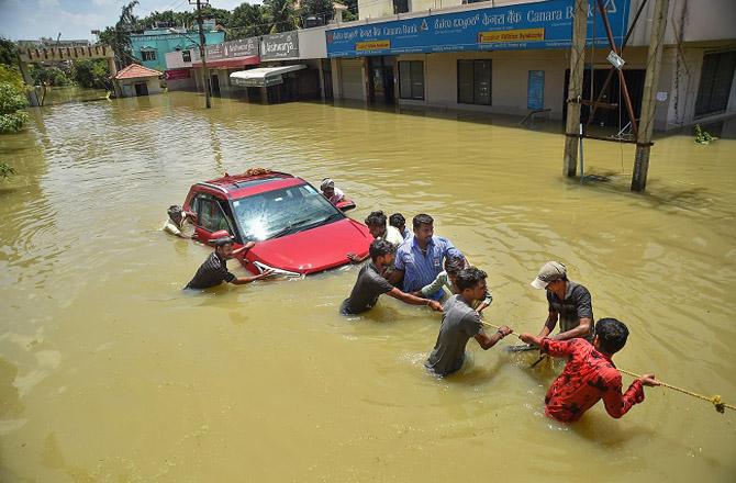 بنگلورو کا سیلاب