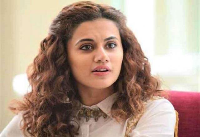 تنقید کے تعلق سےسوال پوچھنے پر تاپسی پنو صحافی پر برہم