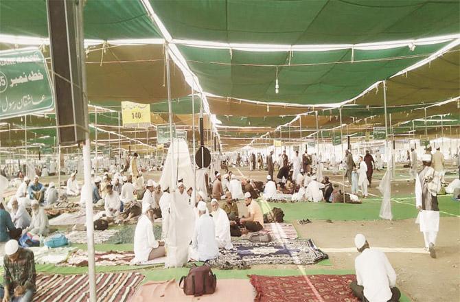  دیونار:تبلیغی اجتماع کے پہلے دن شرکاء کیلئے آسانیاں پیدا کرنے کی تلقین