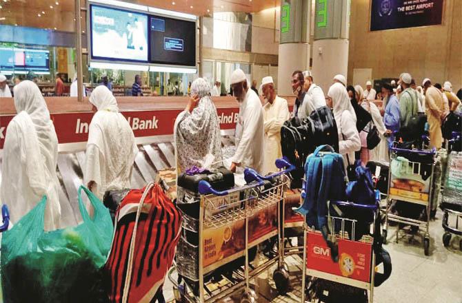 عازمین  ِحج کی رہنمائی اور خدمت کرنے والوں کا ایئرپورٹ  میں داخلہ ممنوع