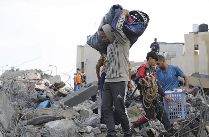 فلسطین اسرائیل تنازع: غزہ میں ۴؍دن کی جنگ بندی کا اعلان، یرغمالوں اور قیدیوں کو رہا کرنے کا معاہدہ