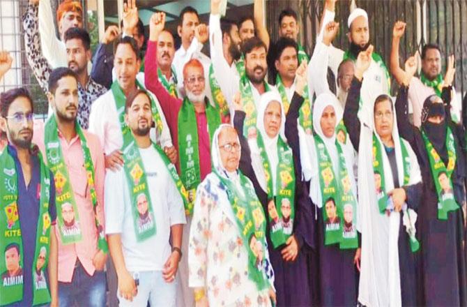 ستارا فساد کے ذمہ دار بی جے پی لیڈر کو گرفتار کرنے کا مطالبہ،ایم آئی ایم کا مختلف شہروں میں مظاہرہ 
