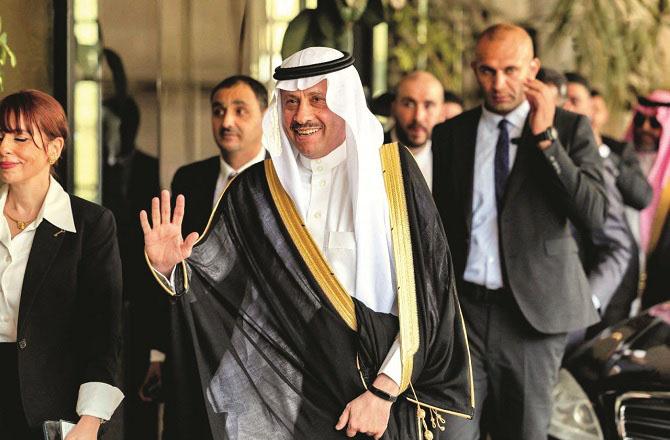۱۹۹۳ء کےاوسلو معاہدہ کے بعد پہلی بار سعودی عرب کا سرکاری وفد مغربی کنارہ پہنچا