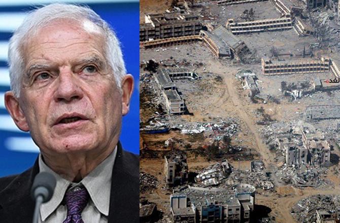 اسرائیلی جارحیت نے غزہ کو کھلے قبرستان میں تبدیل کر دیا ہے: جوزف بورل