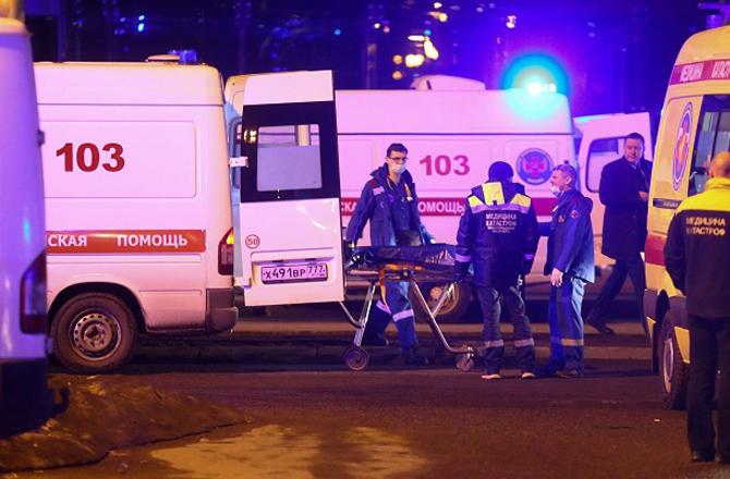 ماسکو دہشت گردانہ حملہ: ہلاکتوں کی تعداد ۱۳۳؍ ہوگئی، ۱۴۵؍ زخمی، ۱۱؍ افراد پولیس حراست میں