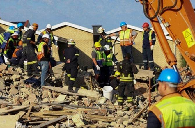 جنوبی افریقہ: عمارت حادثہ میں بچاؤ مہم کے خاتمے کا اعلان، ۳۳؍ ہلاکتوں کی تصدیق