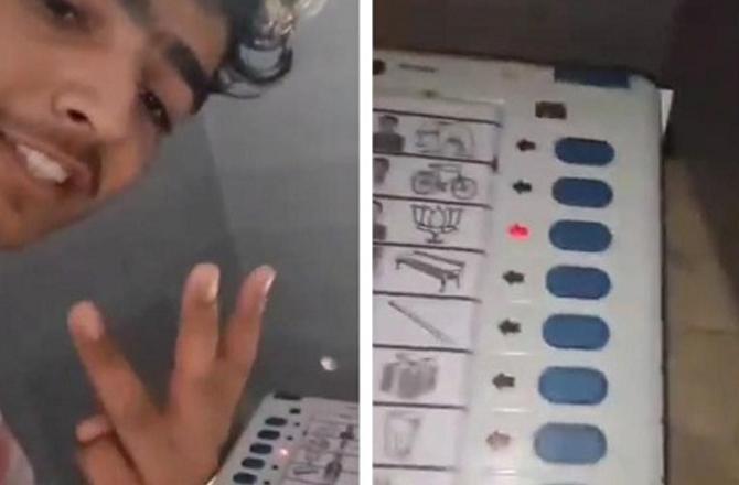 فرخ آباد: ۸؍ مرتبہ ووٹ دینے کا ویڈیو وائرل ہونے کے بعد بی جے پی لیڈر کا بیٹا گرفتار