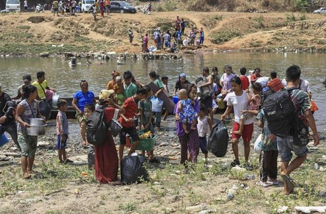 میانمار: فوج اور مسلح باغیوں کے تصادم میں ۳۰؍ لاکھ افراد بے گھر