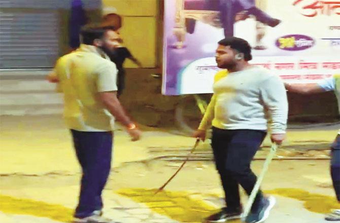 بھیونڈی :امبیڈکر جینتی پر تلواریں لہرا کر دہشت پھیلانے کی کوشش
