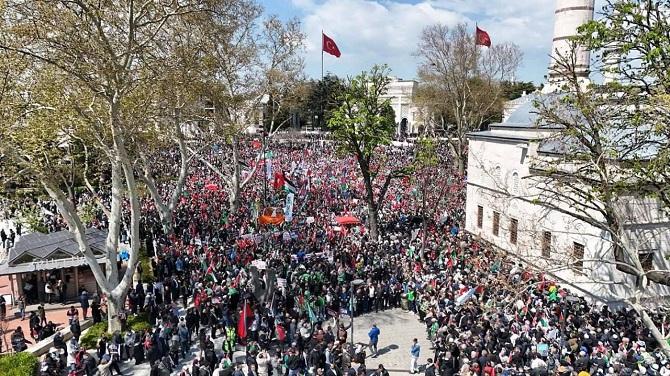 ترکی، بنگلہ دیش اور پاکستان میں فلسطین حامی مظاہرے 