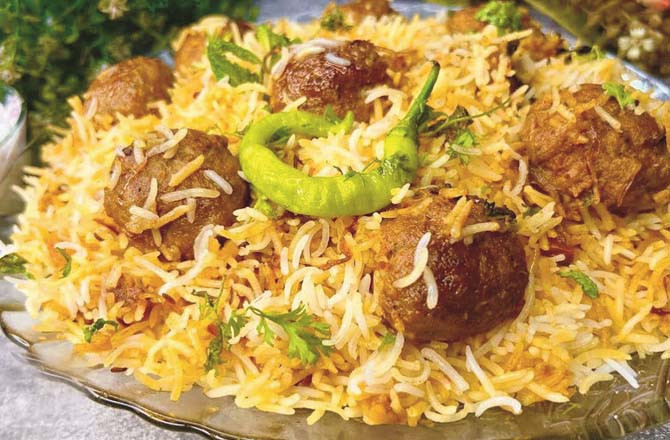 آج کا پکوان: کوفتہ بریانی