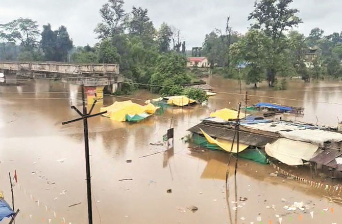 بارش کے سبب ودربھ کے مختلف علاقوں میں حالات دگرگوں 