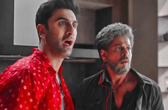 رنبیر کپور کا شاہ رخ خان سے مقابلہ، عالیہ بھٹ کی بھی  انٹری!