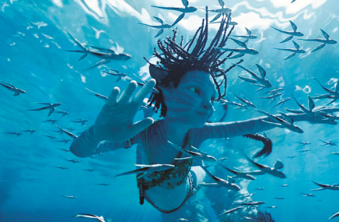 اوتار۳: شاندار وی ایف ایکس کی وہی پرانی دنیا پردے پر آگ لگانے آئی ہے