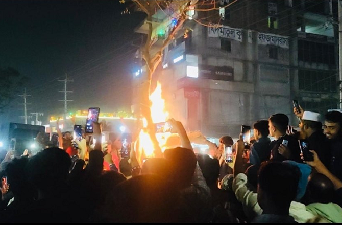 بنگلہ دیش: ہندو شخص کی لنچنگ کے الزام میں سات افراد گرفتار 