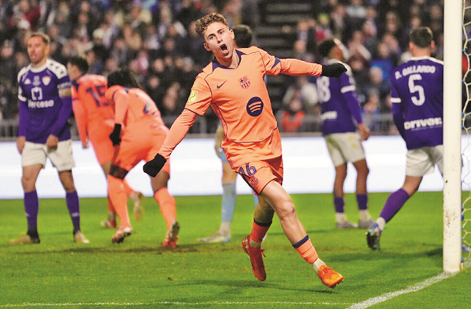 بارسلونا کی فیصلہ کن جیت، کوپا ڈیل رے میں کامیابیوں کا سفر جاری