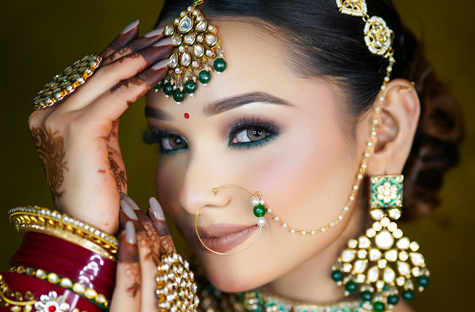 برائیڈل میک اَپ جلد کی رنگت کے مطابق ہونا چاہئے