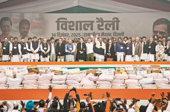 ’’ووٹ چوری‘‘ کیخلاف کانگریس کا اب تک کا سب سے شدید حملہ