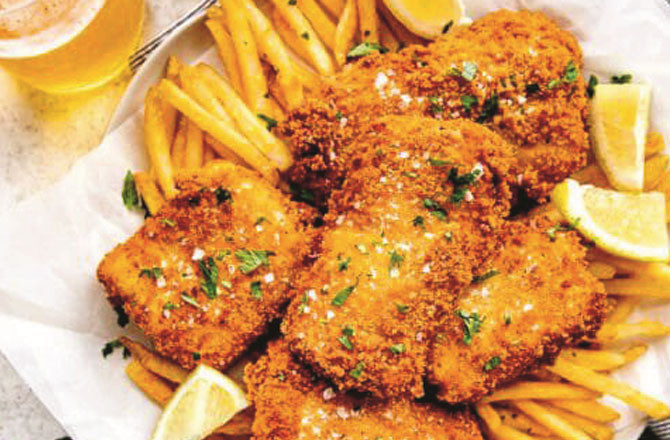 آج کا پکوان: ڈیپ فرائیڈ فش کٹلیٹس