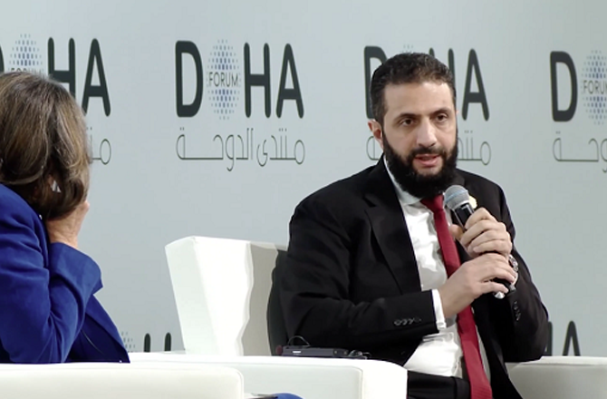 اسرائیل کا جنوبی شام میں حفاظتی زون کا منصوبہ خطرناک : احمد الشرع