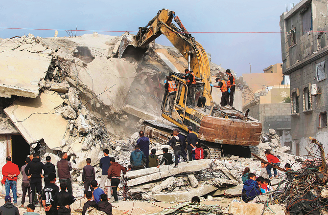 غزہ امن معاہدہ کوبچانے کیلئے مصر اور قطر کوشاں