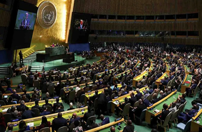 اقوام متحدہ: جنرل اسمبلی کا اسرائیل سے شام کی گولان پہاڑیوں سے انخلاء کا مطالبہ