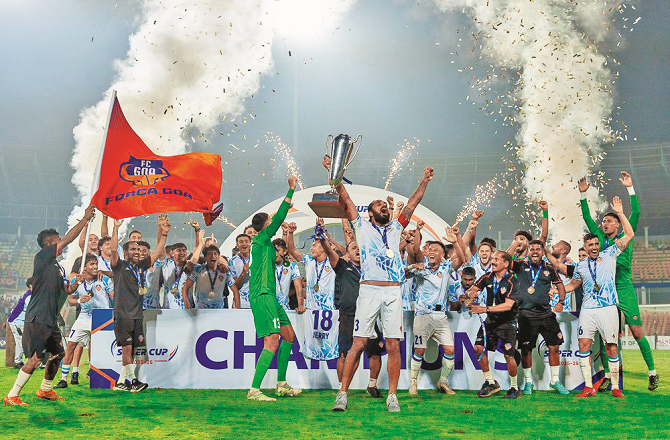 گوا نےایسٹ بنگال کو شکست دے کر تیسری بار سپر کپ جیت لیا