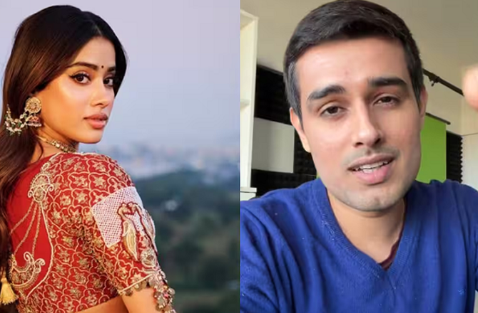 دھرو راٹھی جھانوی کپور تنازع: یوٹیوب تھمب نیل پر ہنگامہ جاری