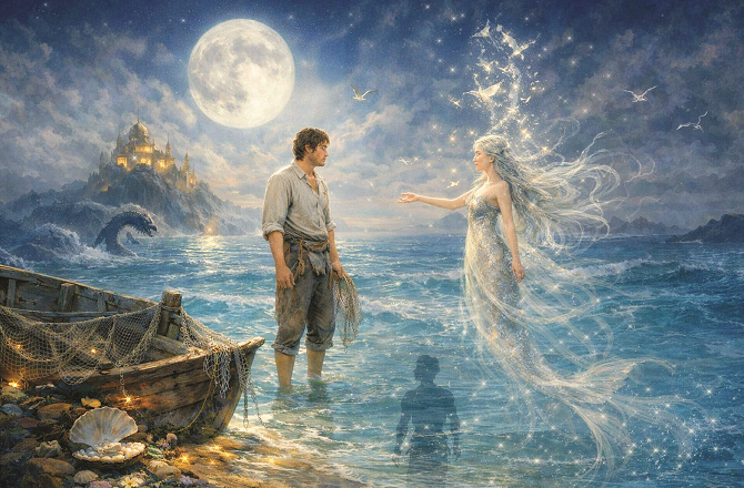 عالمی کہانیوں کا اردو ترجمہ: ماہی گیر اور اس کی روح