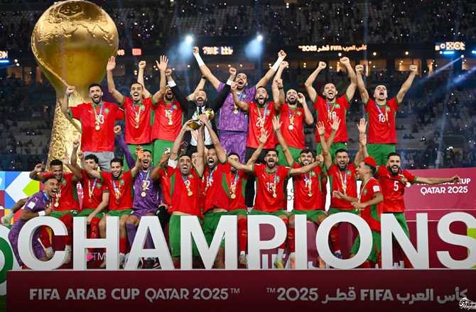 فیفا عرب کپ:  مراکش نے  سنسنی خیز فائنل میں  اُردن کو شکست دے دی 