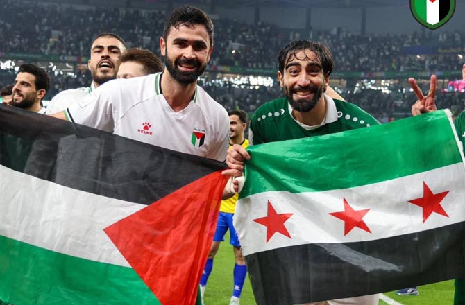 جنگ زدہ فلسطین اور شام فیفا عرب کپ کے کوارٹر فائنل میں داخل