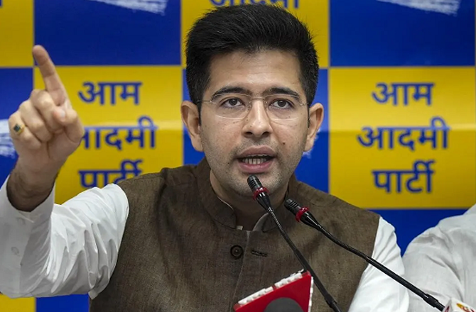 دس منٹ ڈیلیوری پر پابندی عائد کی جائے: راگھو چڈھا