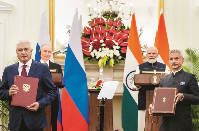 ہند- روس تجارت کو ۱۰۰؍ بلین ڈالر تک پہنچانے کا عزم