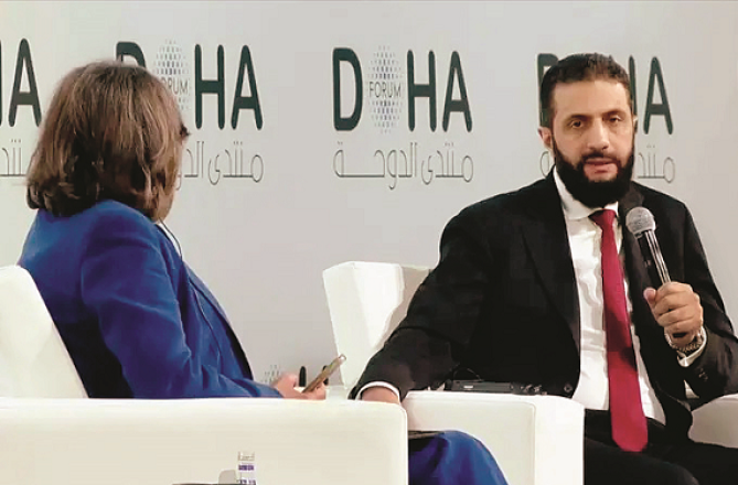 اسرائیل کی سرحدی پالیسی شام کو خطرے میں ڈال رہی ہے:احمد الشرع