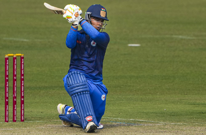 سید مشتاق علی ٹرافی: ویبھو سوریا ونشی کی سنچری کے باوجود  ٹیم   ہار گئی 