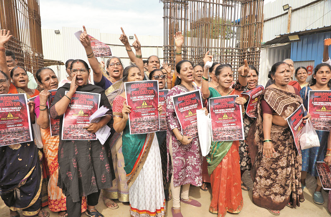 ورلی میں۲۵۰۰؍خاندانوں کا آشیانہ خطرے میں!