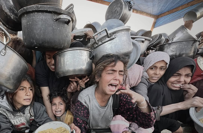 امریکہ کا اقوام متحدہ اور نجی امدادی اداروں سے غزہ جی ایچ ایف سے تعاون کا مطالبہ