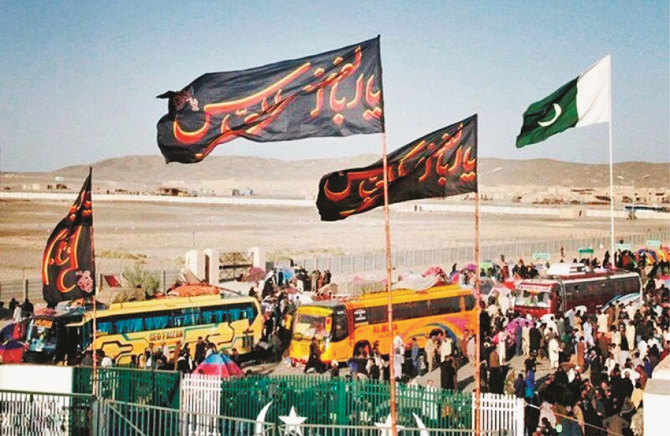  پاکستان : ’ اربعین‘ کے دوران سڑک کے راستے عراق کے سفر پر پابندی 