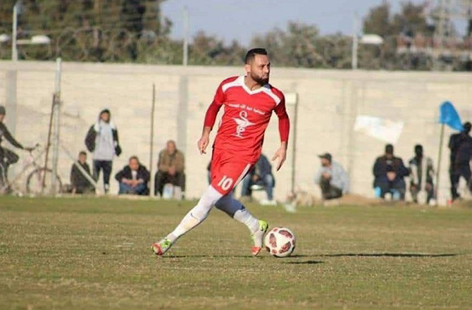 اسرائیلی حملے میں ۳۰؍ سالہ فلسطینی فٹبالر مہند اللیلی جاں بحق