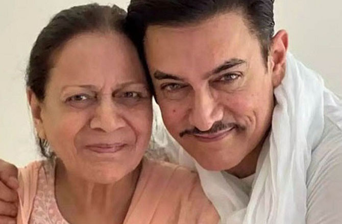 عامر خان کی والدہ۹۰؍ سال کی عمر میں’ `ستارے زمین پر‘ میں پردے پر جلوہ گر
