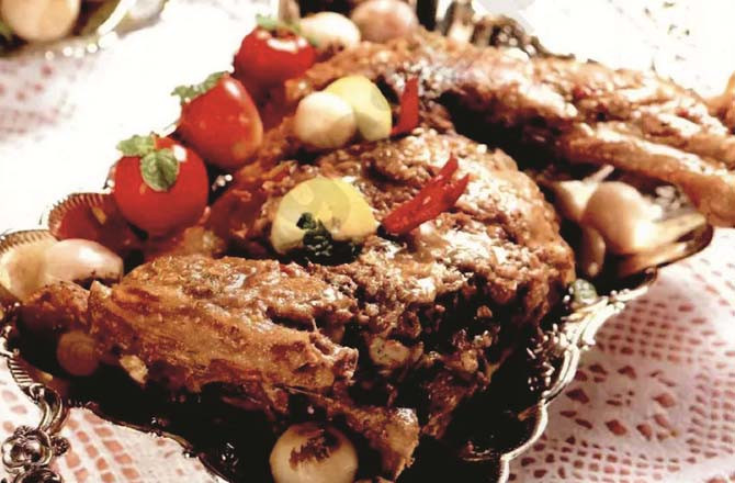 آج کا پکوان: اکبری ران