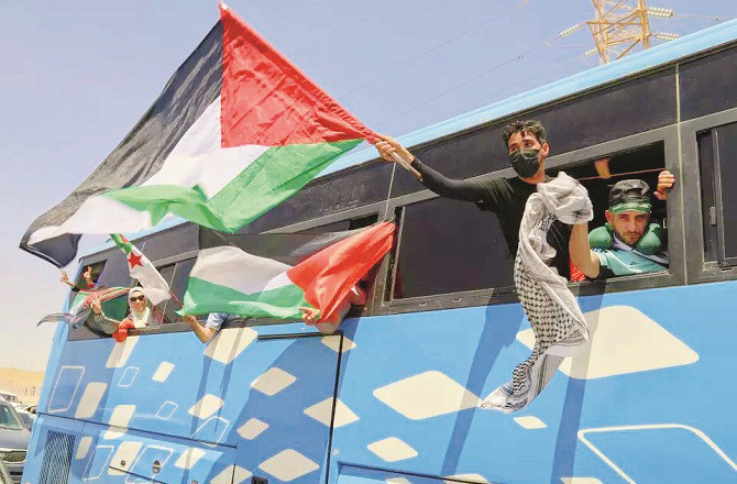 ’غزہ گلوبل مارچ‘ کے کارکنوں کومصرمیں حراست میں لے لیا گیا