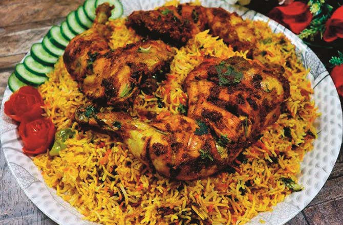 آج کا پکوان: گرلڈ چکن بریانی