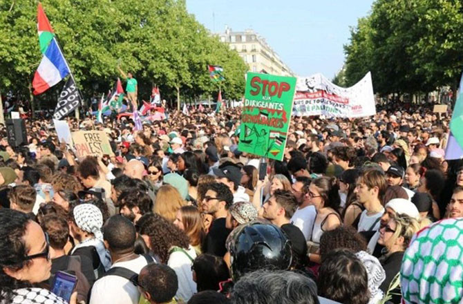غزہ کیلئے امدادی کشتی’’میڈلین‘‘ ضبط: اسرائیل کے خلاف دنیا سراپا احتجاج